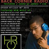BACK CORNER RADIO: Episode #71 (July 18th 2013)