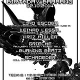 Kriz Miller @ Lino Escoba & Leinad Lessil´s B-Day Bash @ Loca71, Essen 02.10.2014