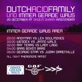 Judah Darenville B2B Georgio Weis closing set Immer Gerade Waus area @ Dutch Acid Family. 201214