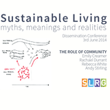 The Role of Community - Session 2, SLRG Dissemination Event