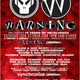 Commix MC´s Eksman, Stamina live at Warning_Presents_15_Years_Of_Metalheadz