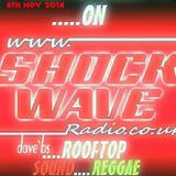 rooftop sound on shockwaveradio ..... 8th nov ROOTS REGGAE .... 2HOURS