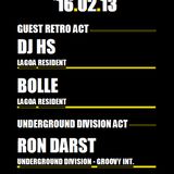 Ron Darst "Only Retro @ Back2 !" 16/02/13 - 1am till 3.30am.
