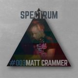 Spectrum Podcast003 28.05. 2015 - Matt Crammer