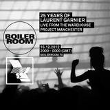 Laurent Garnier - Live @ 25 Years Of Laurent Garnier Warehouse Project Manchester (UK) 2012.12.16.