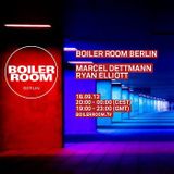 Marcel Dettmann b2b Ryan Elliott - Live @ Boiler Room (18-09-2013)