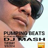DJ Mash Live @ Pumping Beats on Radio Hits 88.2 (9-9-2014)