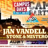 Stone&Mistero - Campus Days Set from 31/5/2013