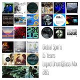 Global Spin's 15 Years of Liquid Drum&Bass Mix 2015
