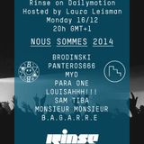 LOUISAHHH!!! VS. PARA ONE - NOUS SOMMES 2014 X RINSE PARIS (2013.12.16 - FRANCE)
