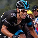 Richie Porte speaks to the media halfway through the 2014 Tour de France