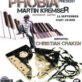 Martin Kremser - PHOBIA 011 Guest Mix @ Vibes Radio Station 21 September 2011