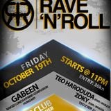GabeeN Live @ Rave 'n' Roll , Sirup Club , Zagreb 2012.10.19.