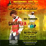 COCOA TEA @ ONENESS w/ Solomonic Sound System (9-29 - Barbary, Philly)