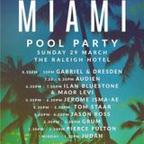 Gabriel & Dresden - Live @ Anjunabeats Pool Party, Rayleigh Hotel, MMW 2015 - 29.03.2015