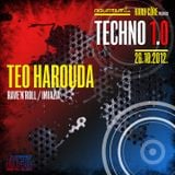TEO HAROUDA - Live @ Hard²Core presents TECHNO 1.0 (Aquarius A1, Zagreb - 26.10.2012)