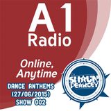 DJ Shaun Pearcey's Dance Anthems Show 002 - (27-06-2015)