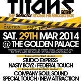 BATTLE OF THE TITANS SOUTH LONDONS RECORDING WITH GAL FLEX ,HYPER ESQ,5TH AVE,