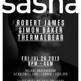 Sasha - Live @ Mixmag Live Village Underground London (UK) 2013.07.26.