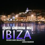 One Night in Ibiza - Loco Radius Mixed and Selected