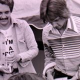 Radio Tees. Alistair Pirrie - Pirrie PM and Mark Page weekends 1976.