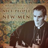 Archbishop Fulton J. Sheen speaks on 'Old Pots". He gives a lesson on 'Authority and Infallibility'