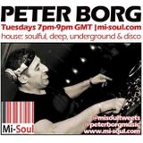 Peter Borg April 13th Mi-Soul.com House music radio show