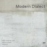 MODERN DIALECT - OCTOBER 19 - 2015
