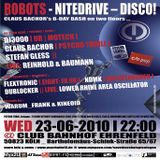 Claus Bachor @ ROBOTS-NITEDRIVE-DISCO! - Club Bahnhof Ehrenfeld Köln - 23.06.2010