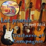 Guitares et compagnie 26 avril 2014