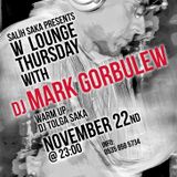 Mark Gorbulew live @W Lounge, Istanbul, Turkey