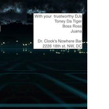 Dr. Clocks nowhere bar 3rd of July Party Live set from Washington, DC 2015