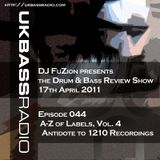 Ep. 044 - A>Z of Drum & Bass Labels, Vol. 4