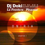 Doki - oniria (live set - sunset warm up) 25.01.14 @La Frontera - Pinamar