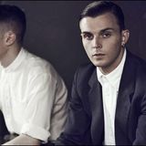 I chat/flirt with Theo from the band Hurts - he's great, I mean it's great!
