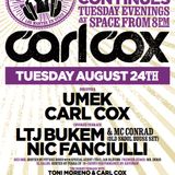 UMEK - 'The Revolution Continues with Carl Cox @ Space Ibiza' - Vol. 1 - 24.08.2010