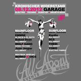 Live Drum&Bass DJ-set at "Kronischer Widerstand" (08.12.2012 @ Garage, Lüneburg)