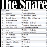 The Snare: Black/Doom/Sludge/Whatever 2016-03-02