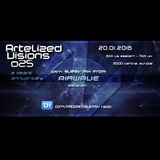Artelized Visions 025 (January 2016) with guest Airwave on DI FM