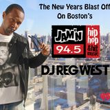 Jamin 94.5 Boston NYE 2016 Mix Show with DJ Reg West