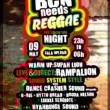 Supah Lion round @ Bcn Needs Reggae night (09-05-14, Sala Upload)