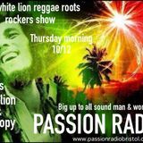 White Lion Radio show Passion Radio Bristol 31/10/2013