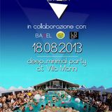 Emanuele Bugliosi @ POOL PARTY (Villa Marini CH) 18.08.2013