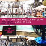Asian Tour | Live on Radio Party Groove @ Nikki Beach | Koh Samui | Mirko Paoloni & Niko Deejay