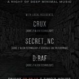 d:raf - Live @ Dungeon Volume 2, Timo's House, Asheville NC (Deep 70/140bpm bass music mix) 5/29/15