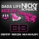 Dada Life vs. Nicky Romero - Kick Out Generation 303 (Beep Bros Mashup)