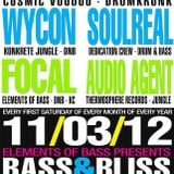 Dj Wycon w/MC Precision and Orb1x LIVE @ Bass & Bliss - 11/03/12