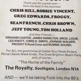 Froggy,Sean French,Chris Brown & Robbie Vincent Live at the Royalty Monday 31st December 1979 Part 2