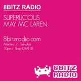 May Mc Laren @ Superlicious #035, at 8Bitz Radio | June 17th, 2014