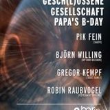 26.05.2012 Björn Willing @ Gesch(l)ossene Gesellschaft, Bar99 (Ex-Vinylbar), Frankfurt